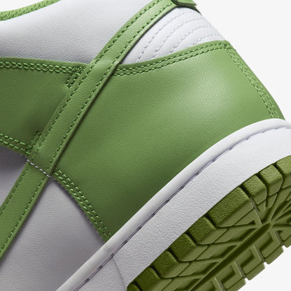 Nike | DUNK HIGH RETRO  { WHITE/CHLOROPHYLL-WHITE