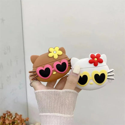 Sunny Kitty Shades AirPods Case