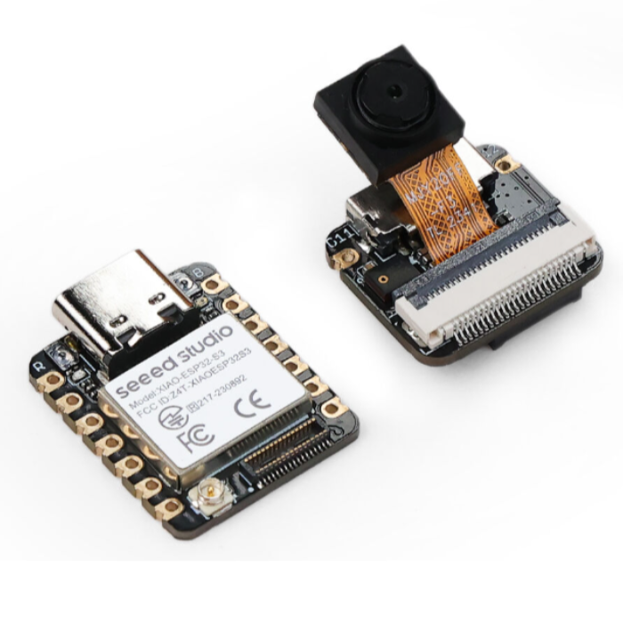 Seeed Studio XIAO ESP32S3 Sense: 2.4GHz Wi-Fi, BLE 5.0, OV2640 Camera Sensor, Digital Microphone, 8MB FLASH, 8MB PSRAM, Rich Interface, Battery Charging Supported, IoT, Embedded ML