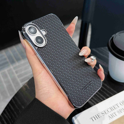 Luxury Triangle Pattern Slim Case - iPhone