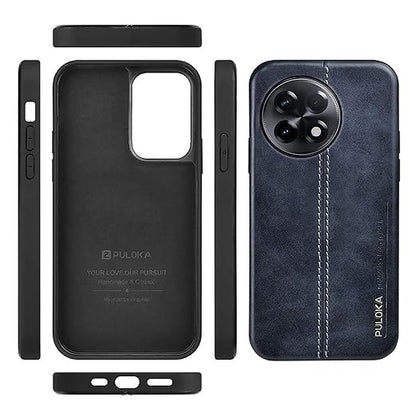 Classic Stitch Leather Mobile Case - OnePlus