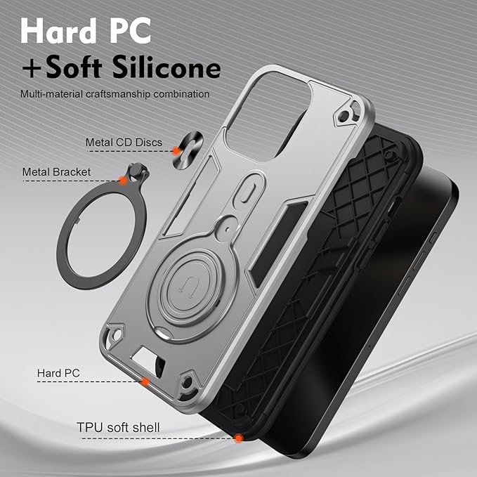 Tecno Craft Sleek Silver Impact Case - OnePlus