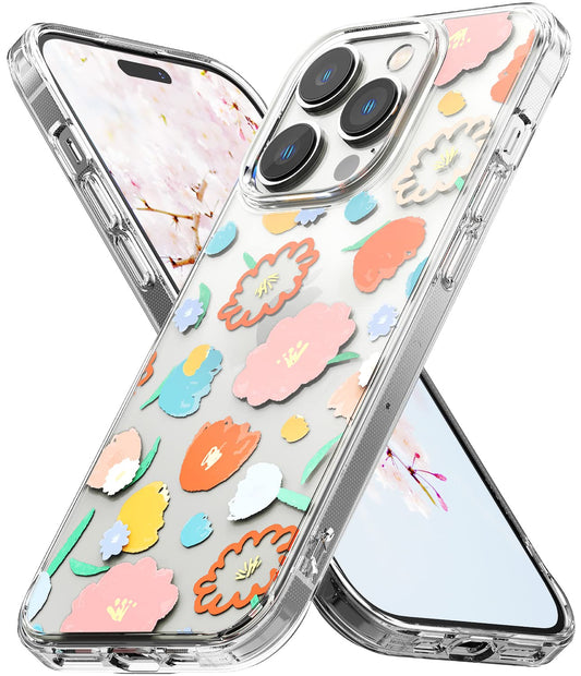 (Refurbished) Apple iPhone 14 Pro Max Back Cover Case | Fusion Design - Dry Flowers