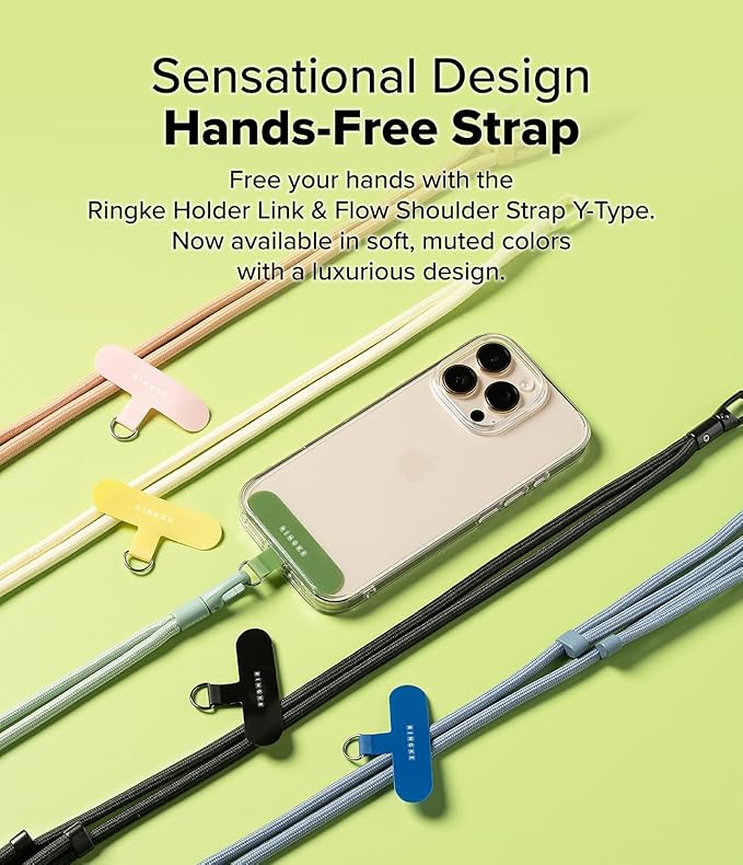 Holder Link Flow Adjustable Shoulder Y-Type Strap with Patch - Urban Blue