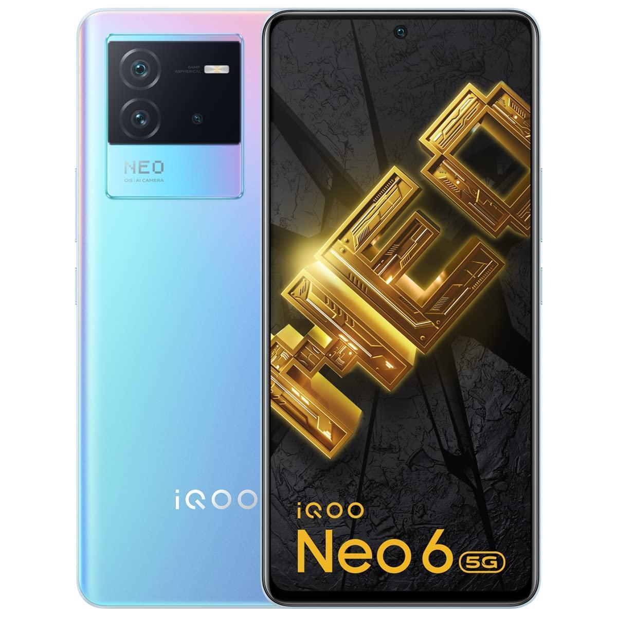 (Refurbished) IQOO Neo 6 5G (Cyber Rage, 8GB RAM, 128GB Storage) | Snapdragon® 870 5G