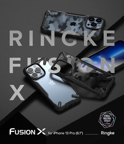 (Refurbished) Apple iPhone 13 Pro Fusion X Design Camo Black