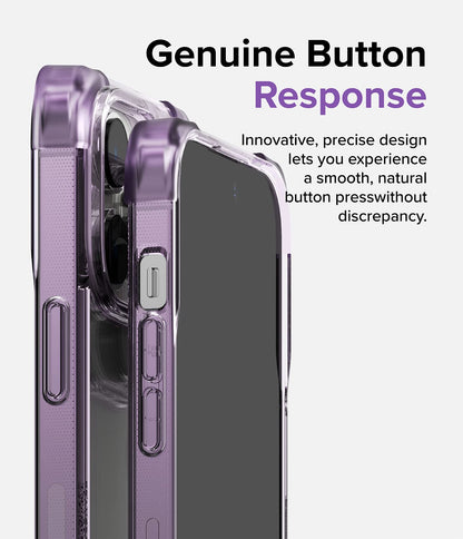 (Refurbished) Apple iPhone 14 pro Fusion Bumper - Clear Purple