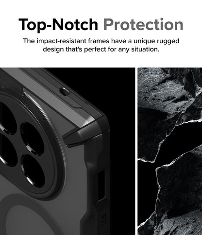 (Refurbished) Ringke   OnePlus 12 Back  Cover Case Fusion-X Magnetic Matte - Matte Black