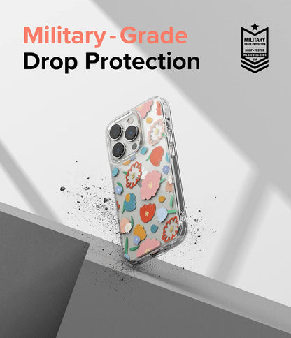 (Refurbished) Apple iPhone 14 Pro Back Cover Case | Fusion Design - Floral