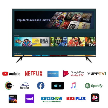 55 Inches Crystal 4K Series Ultra HD Smart LED TV (Refurbished)