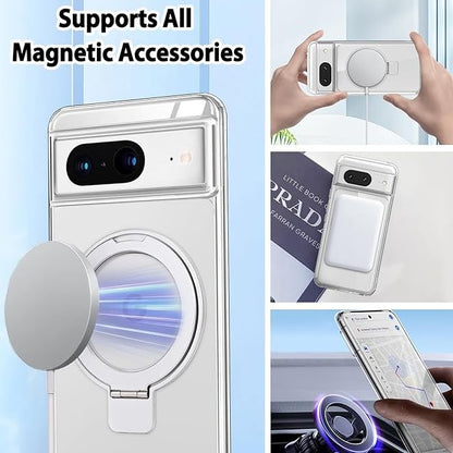 Crystal Magsafe Magnetic Ring Stand Case - Google