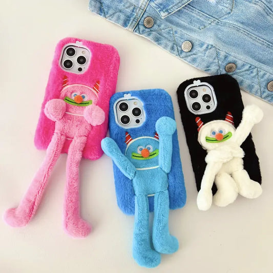 Adorable Monster Plush Case