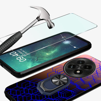 Blue Geometric Gradient Cube Case - OnePlus
