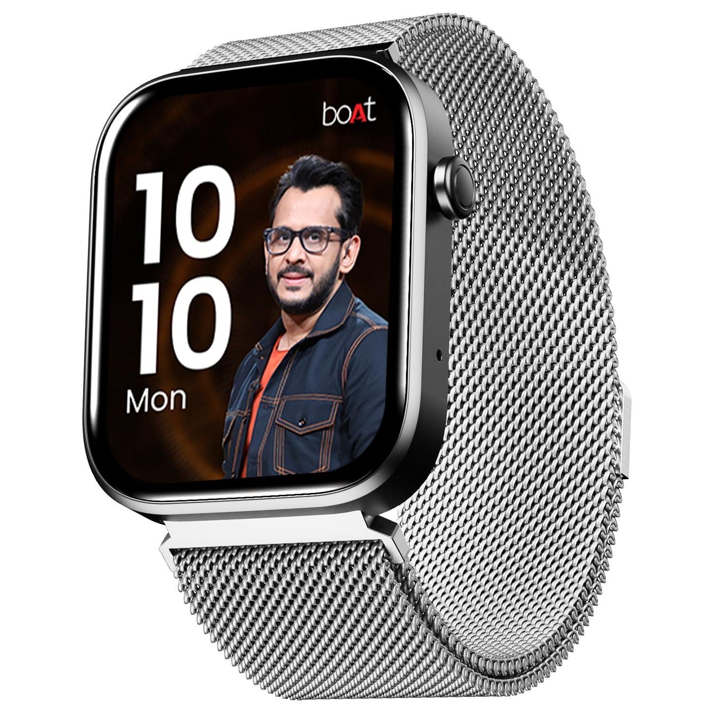 boAt Wave Call 2 with 1.83" HD Display, Advanced BT Calling, DIY Watch Face Studio, Coins, 700+Active Modes, Live Cricket Scores, Smart Watch for Men & Women(Silver Metal)