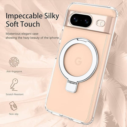Crystal Magsafe Magnetic Ring Stand Case - Google