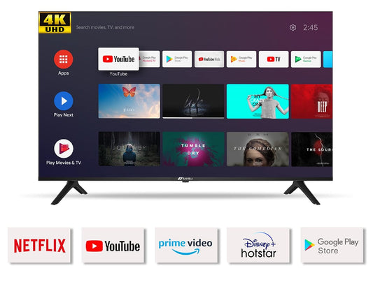 55 Inches 4K Ultra HD Certified Android LED TV (Refurbished)