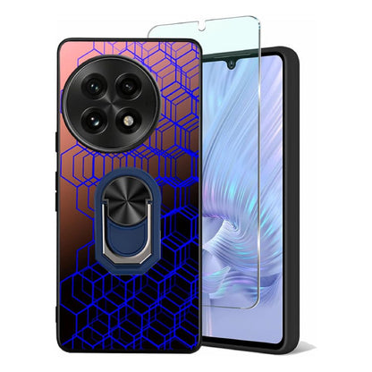 Blue Geometric Gradient Cube Case - OnePlus