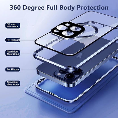 Classy Translucent MagSafe Frame Case- iPhone