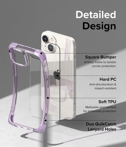 (Refurbished) Apple iPhone 14 Fusion Bumper - Clear Purple