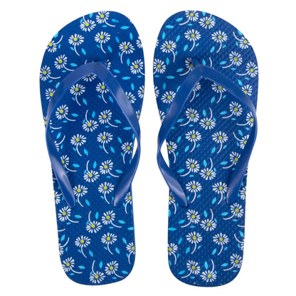 Women's Floral Flip Flops Wholesale  - Assorted