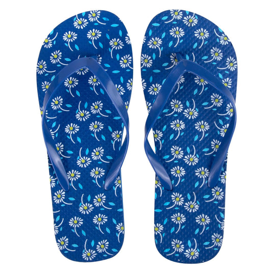 Women's Floral Flip Flops Wholesale  - Assorted