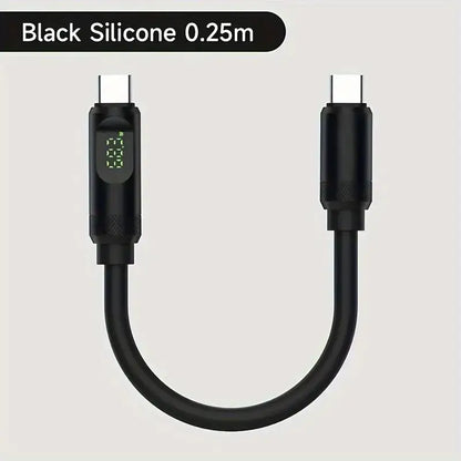 Thunderbolt 240W USB C to USB C Fast Charging Cable