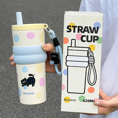 Cute Dot Stainless Steel Travel Tumbler