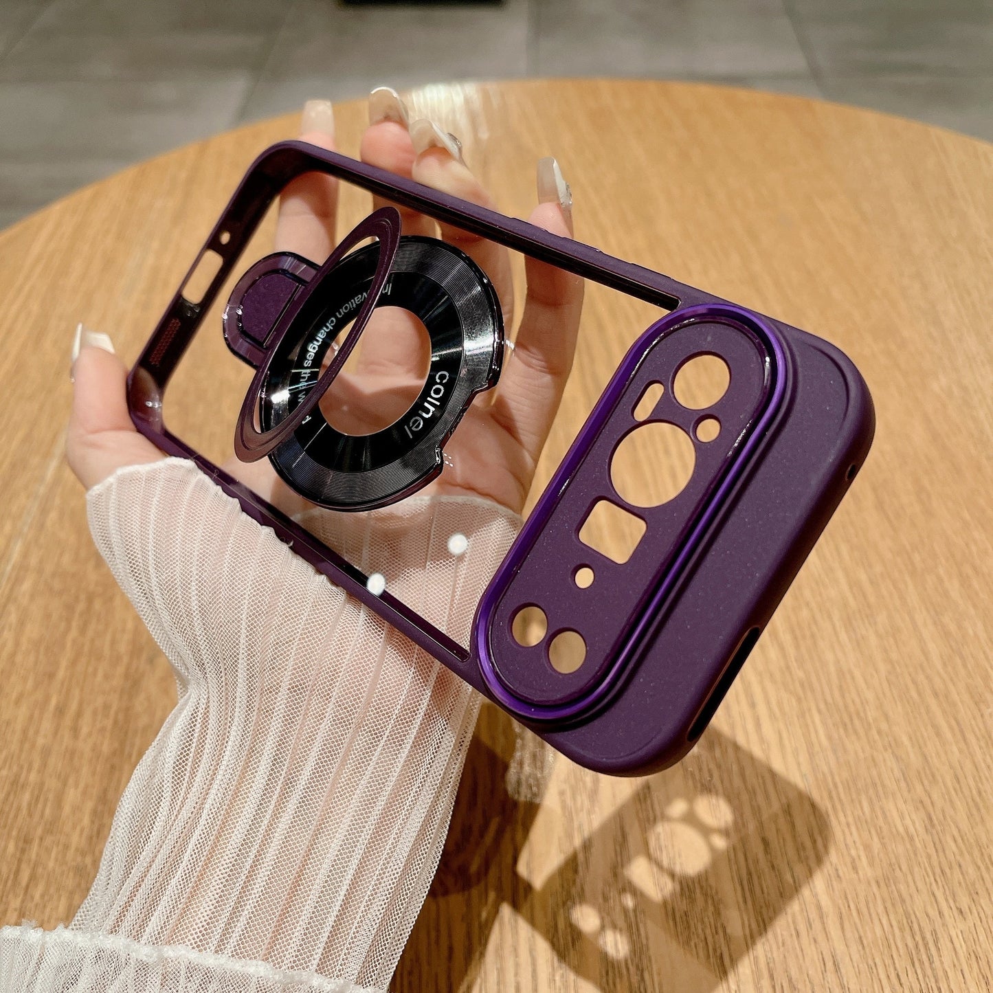 Translucent Rotating Ring Stand Case - Google
