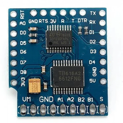 Wemos D1 Mini I2C Dual Motor Driver Shield