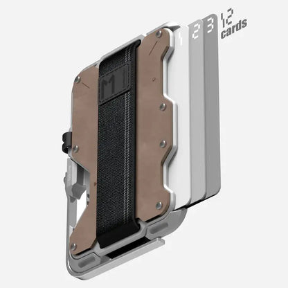 Multi-Tool Magnetic MagSafe Leather Wallet