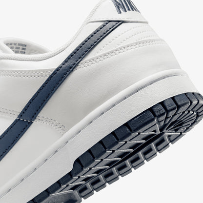 NIKE | DUNK LOW RETRO { SUMMIT WHITE/MIDNIGHT NAVY-PLATINUM TINT