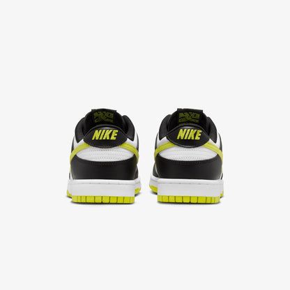 NIKE | DUNK LOW RETRO { WHITE/BRIGHT CACTUS-BLACK