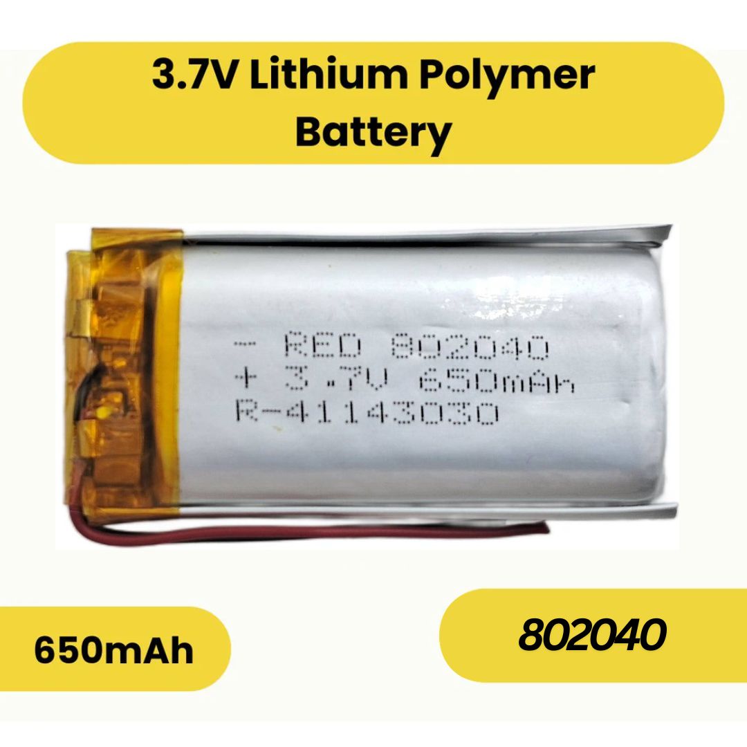 Generic: 3.7V 650mAh Lithium Polymer Battery