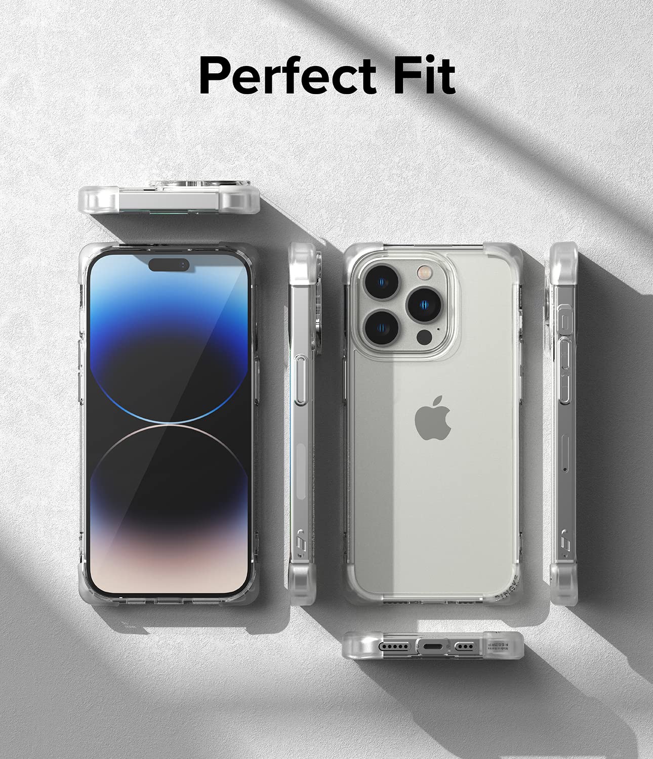 (Refurbished)  Apple iPhone 14 Pro Max Back Cover Case | Fusion Bumper-Clear
