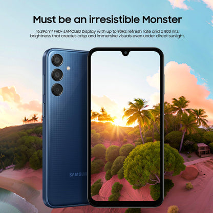 Samsung Galaxy M15 5G Prime Edition (Celestial Blue,4GB RAM,128GB Storage) Refurbished