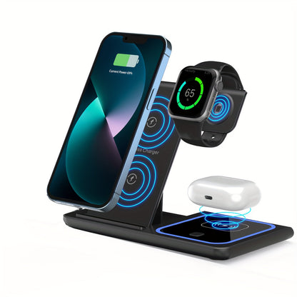 Wireless Charging Station 3-in-1 Standard 15W