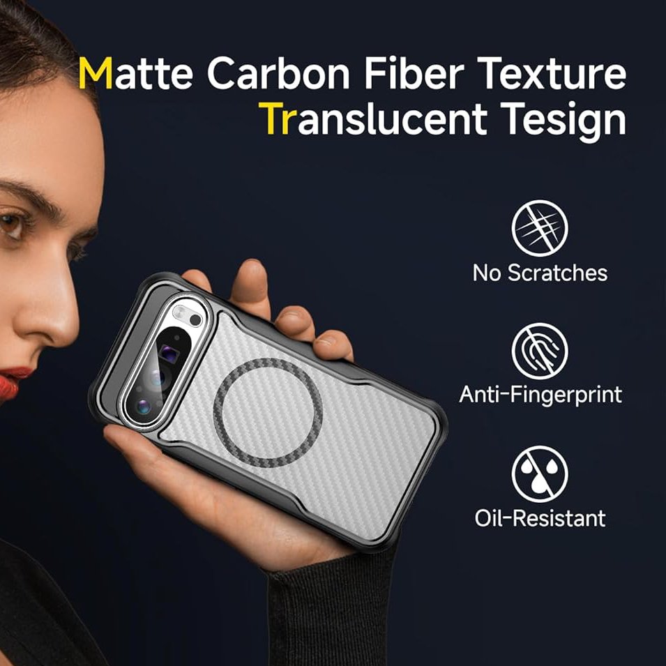 Rugged Matte Texture Magsafe Case - Google