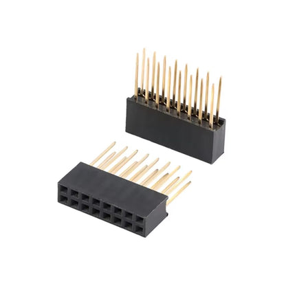 Female Berg Strip 2.54mm Straight Header Pin