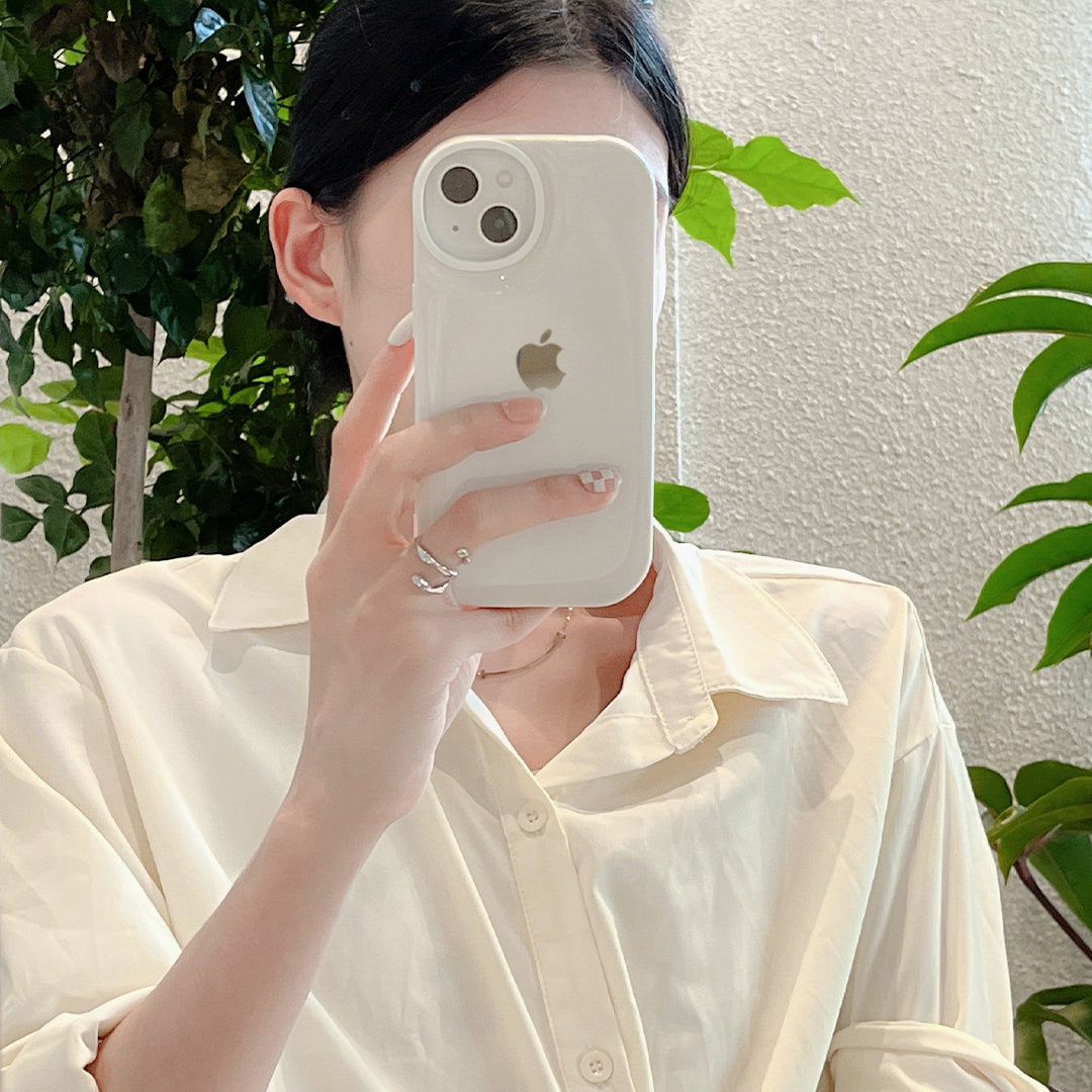 Glossy Pastel Color Burst Shield Case - iPhone
