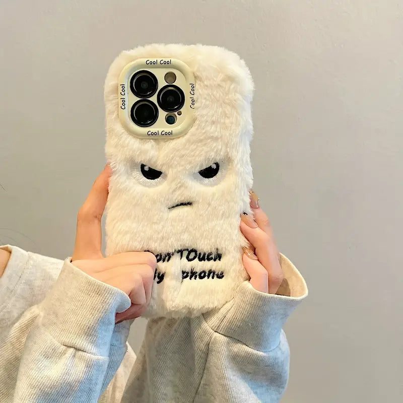 Don't Touch Fluffy Phone Case