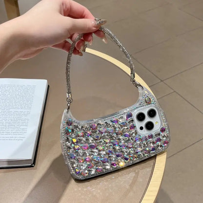 Glam Rhinestone Handbag Phone Case