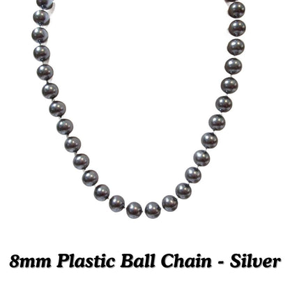 DIY Plastic Beads for Jewelry Making Ball Chain