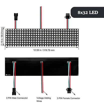 WS2812B 5050 RGB LED Lamp Panel Module