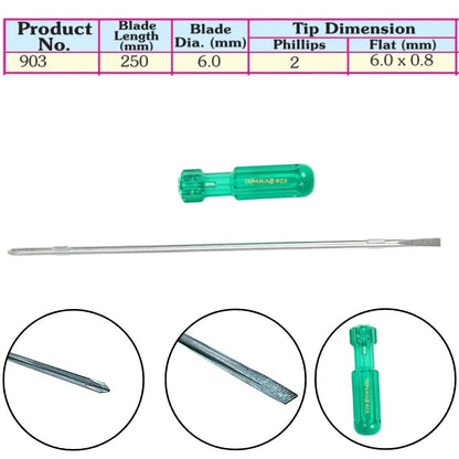 Taparia: Two In One Steel Screwdrivers