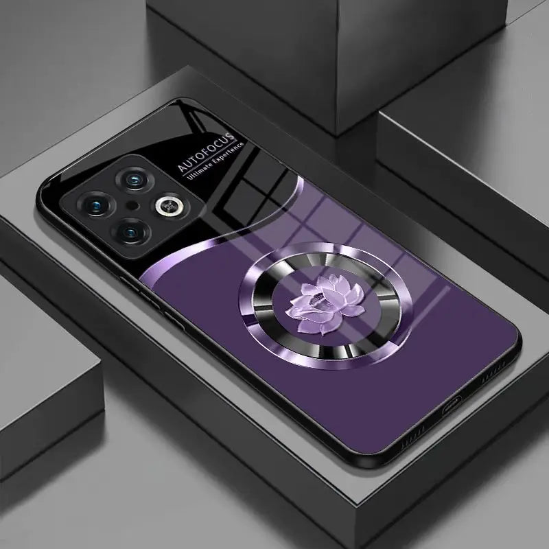 Glossy Grace Lotus Design Case - OnePlus