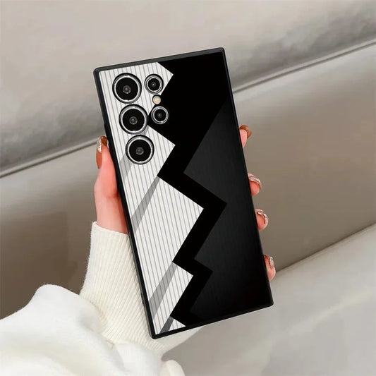 Artistic Abstract Pattern Protective Case - Samsung