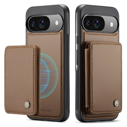 Compact Leather Wallet Case - Google