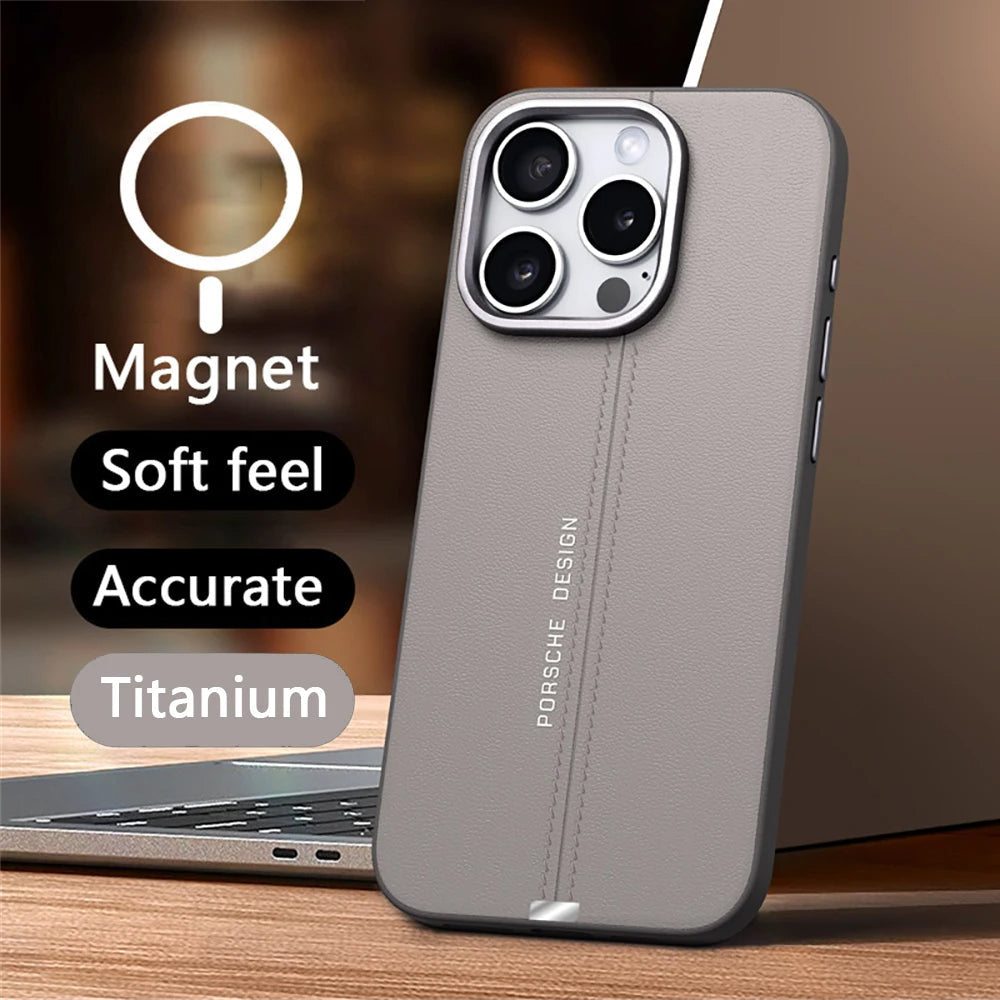 Elite Leather MagSafe SafeGuard Case - iPhone