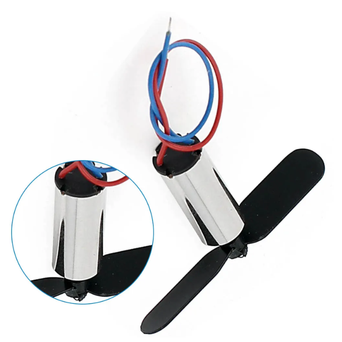 3.7V Coreless Motor With Propeller (7x16)