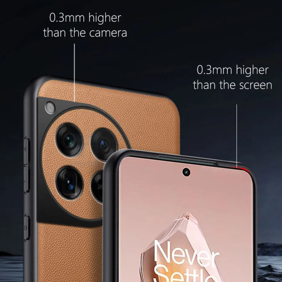Elegant DuoTone Leather Case  - OnePlus